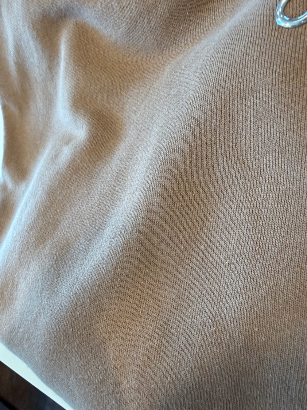Alo Women's Crewneck Sweatshirt in Brown - Picture 5 of 5